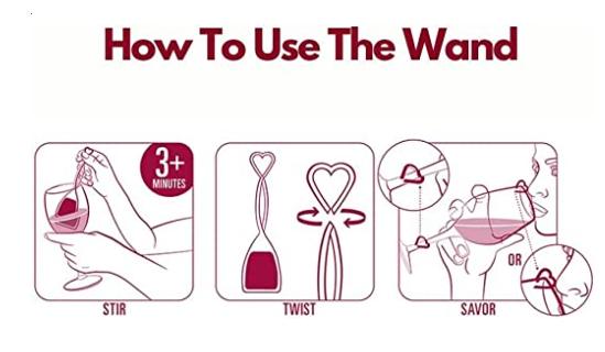 The wand wine purifier